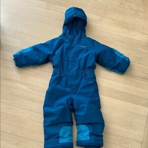 Patagonia Blue Snowsuit